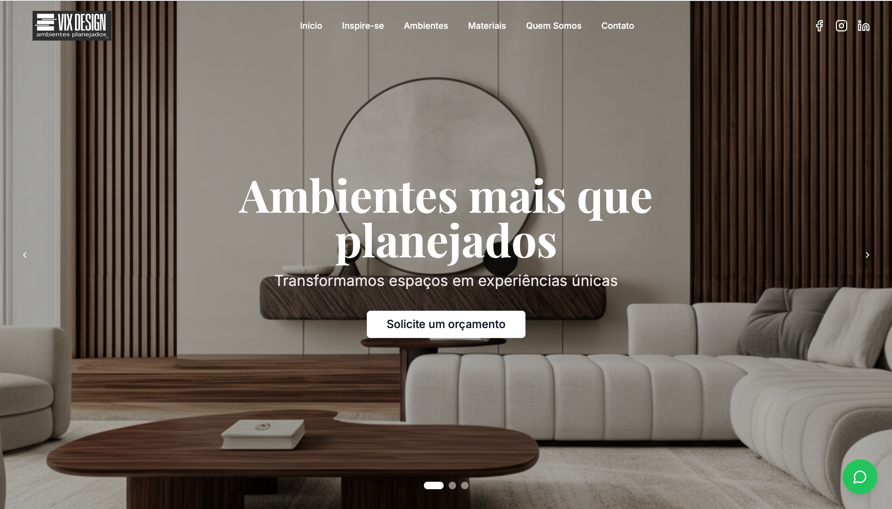 Design de interiores moderno